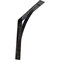 Ekena Millwork Morris Steel Bracket, Antiqued Silver 3"W x 24"D x 24"H BKTM03X24X24MOASV - alternate 1